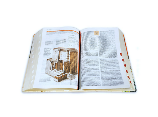 Biblia de Estudio Teológico RVR 1960 - Edición Especial Floral