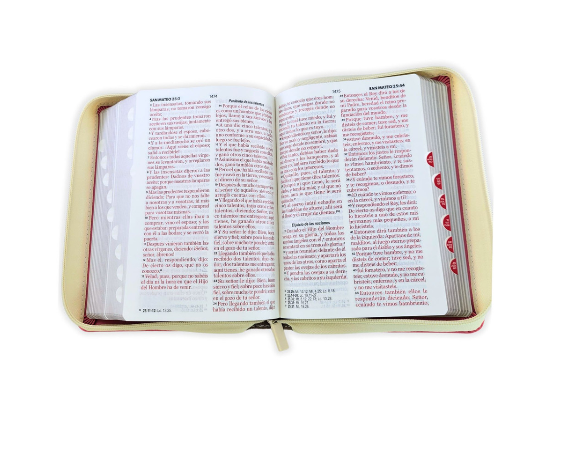 Biblia con Cierre Compacta 11 puntos RV1960